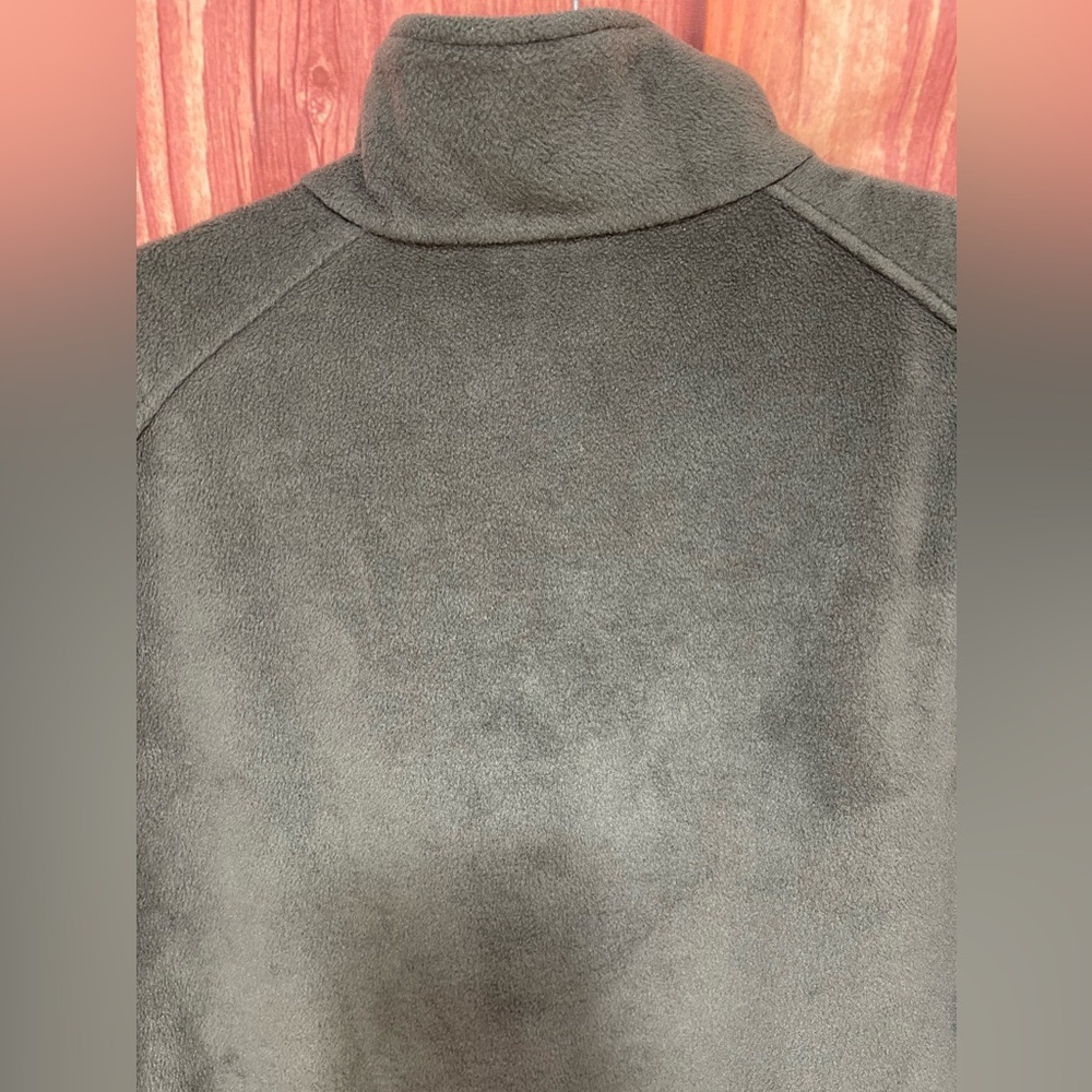 Columbia gray sleeveless warm fleece zipper closure side pockets vest size L - Picture 8 of 12